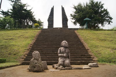 Statue of a temple