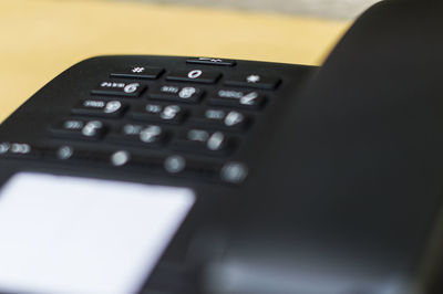 Close-up of computer keyboard