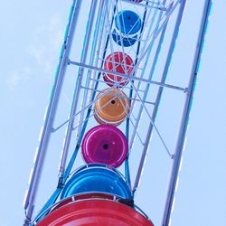 Low angle view of blue sky