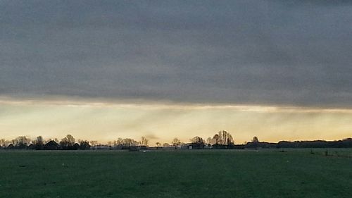 Scenic view of cloudy sky