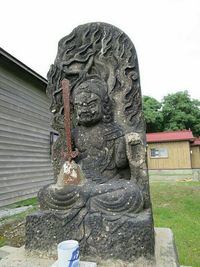 Close-up of statue