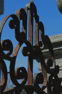 Close-up of metallic object