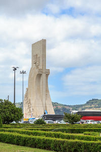 View of  padrão dos descobrimentos  cloudy sky