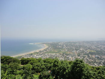 Aerial view of cityscape