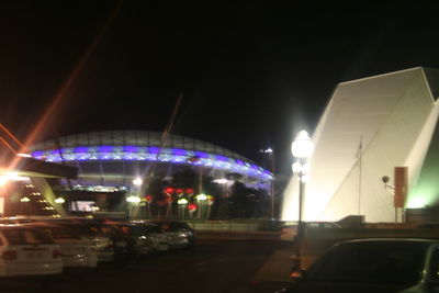 Street light at night