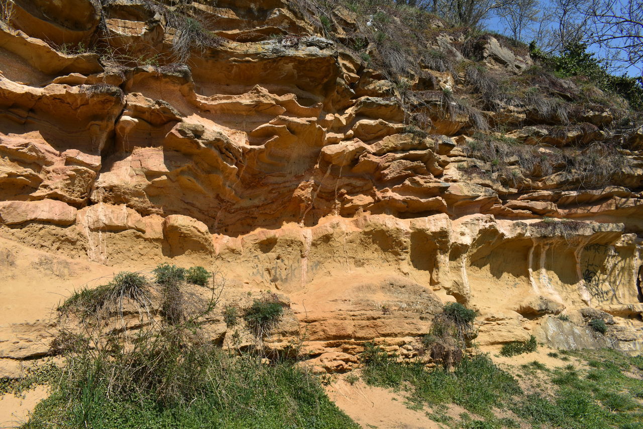 VIEW OF ROCK FORMATION