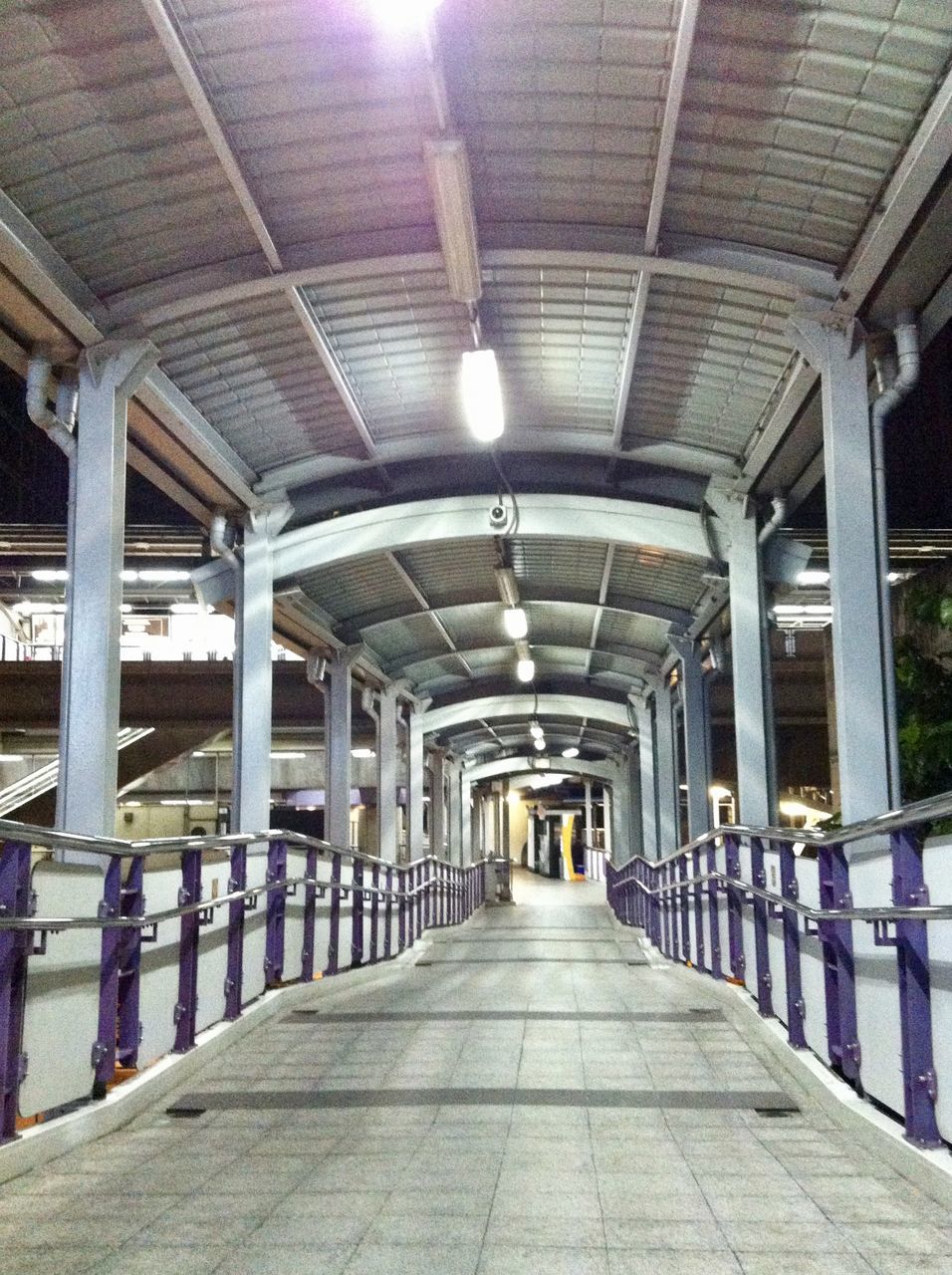 the way forward, in a row, indoors, illuminated, architecture, ceiling, built structure, no people, day