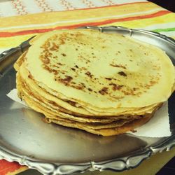 Close-up of food on plate