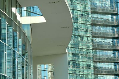 Low angle view of modern building