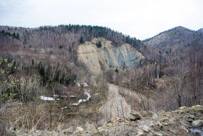 Panoramic view of landscape against sky