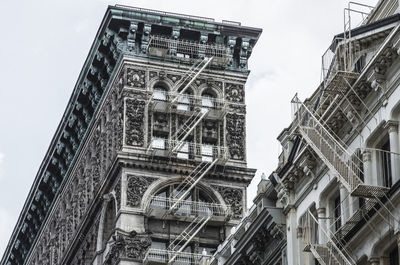 Low angle view of building against sky