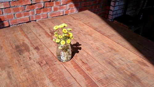 Close-up of flower pot