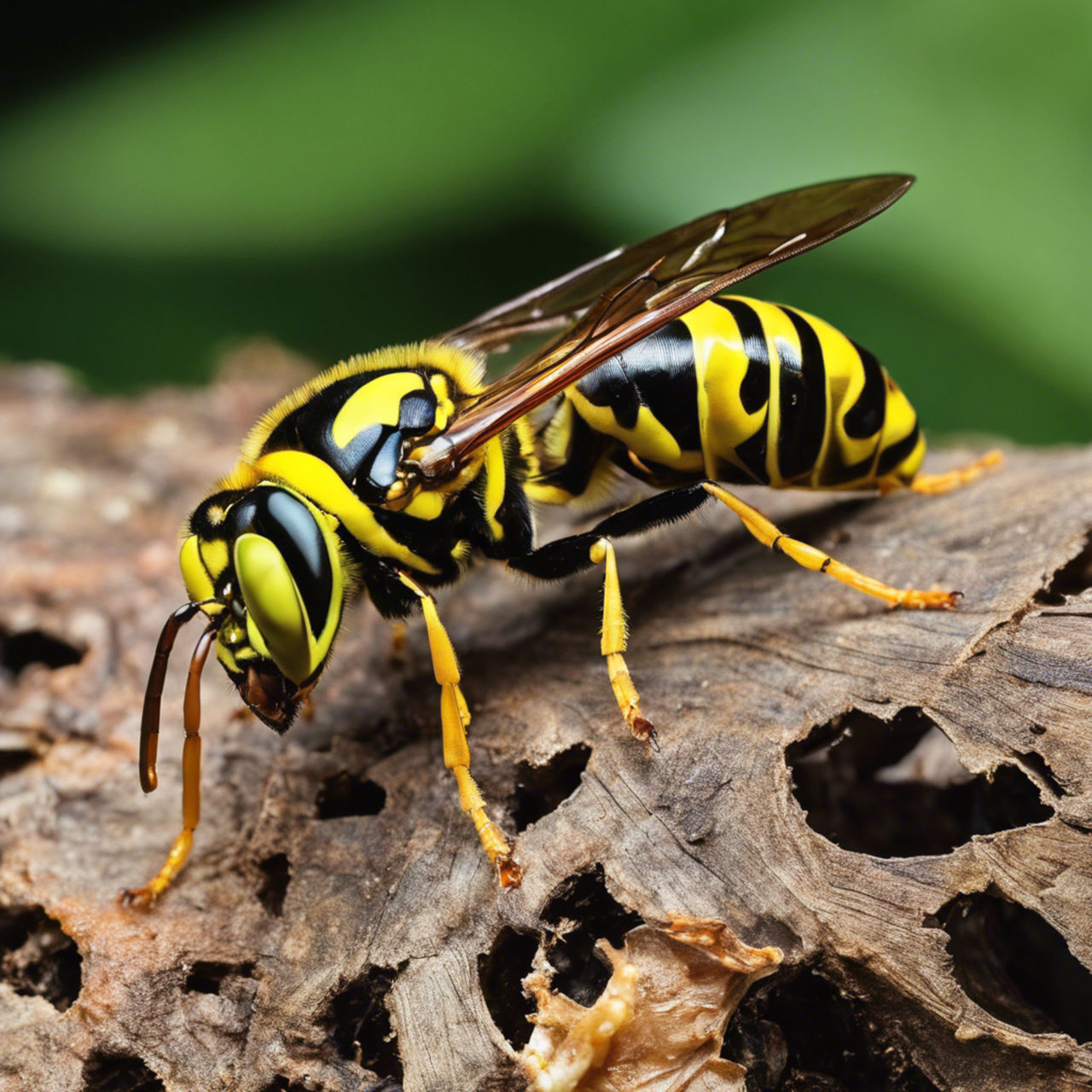 animal themes, animal, yellow, wasp, animal wildlife, one animal, wildlife, insect, macro photography, hornet, close-up, nature, focus on foreground, no people, outdoors, beauty in nature, animal body part, day