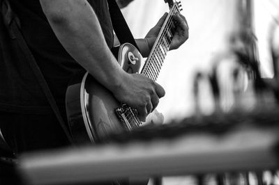 Man playing guitar