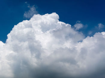 Low angle view of clouds in sky