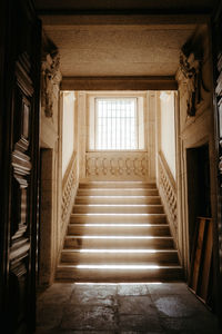 Interior of building