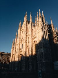 Low angle view of cathedral against sky