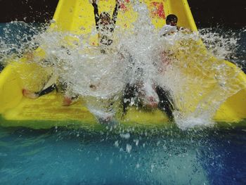 Close-up of splashing water