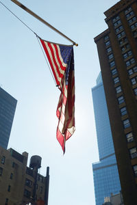 Low angle view of tall building