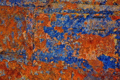 Full frame shot of weathered wall