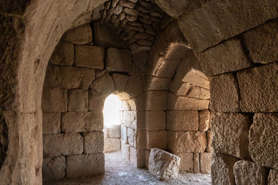 Interior of historic building