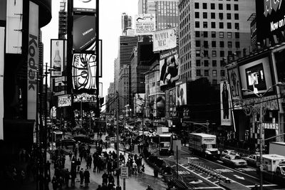 View of buildings in city