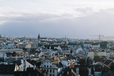 Cityscape against sky