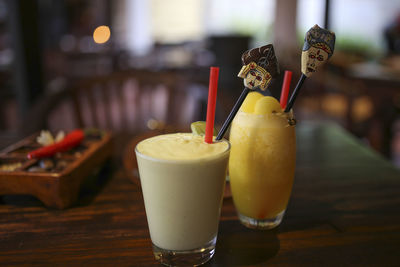 Close-up of drink