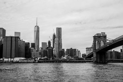 City at waterfront