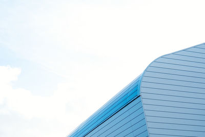 Low angle view of building against sky