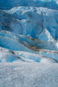 Detail view of perito moreno glacier