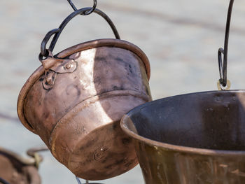 Old pots and pans