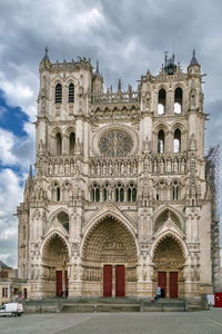 Amiens cathedral is a roman catholic cathedral, france. 