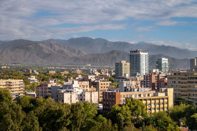 Buildings in city