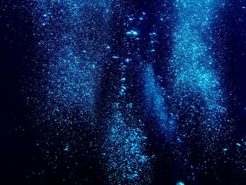 Full frame shot of bubbles in sea