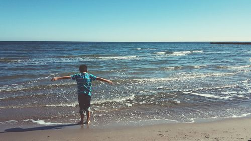 People on beach