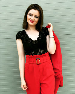 Portrait of a beautiful young woman