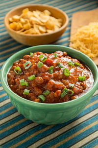 Close-up of food in bowl