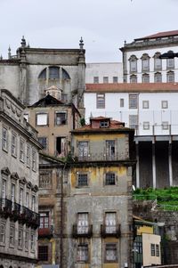 View of residential buildings against sky