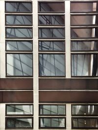 Full frame shot of modern building