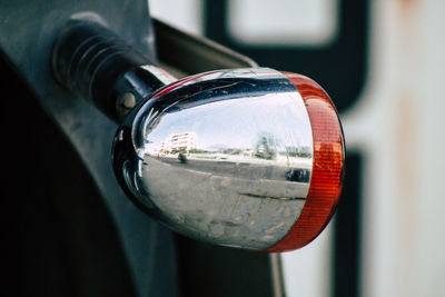 Close-up of vintage car