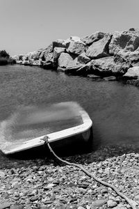 Boats in sea