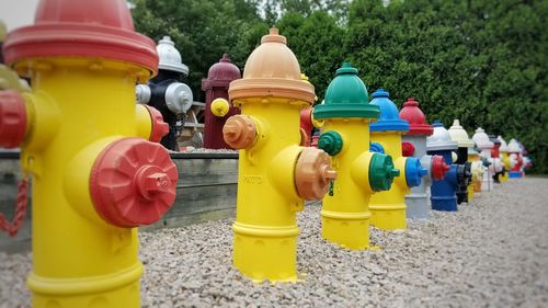 Close-up of fire hydrant