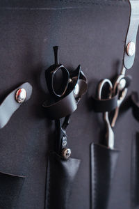 High angle view of camera