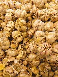 Full frame shot of beans at market