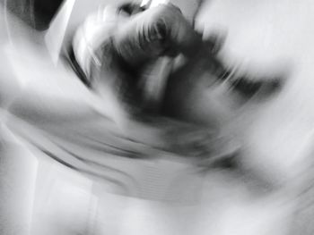 Close-up portrait of woman