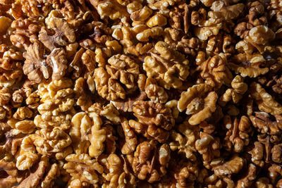 Full frame shot of roasted coffee beans