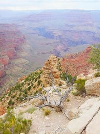 Scenic view of mountains