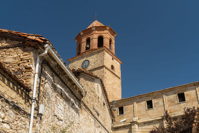 Low angle view of terriente's church