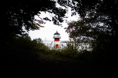 Lighthouse against sky